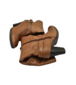 Cizme dama 38, piele, maro - imagine 4