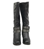 Cizme dama Cityline 39, imitație de piele, negru, captusite - imagine 3