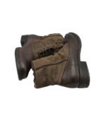 Ghete dama Clarks 39, piele, maro, imblanite - imagine 4