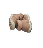 Ghete copii Mishansha 32, imitație de piele, bej - imagine 4