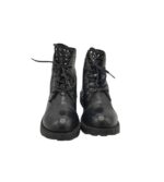 Ghete dama Fashion 38, imitație de piele, negru - imagine 3