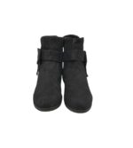 Botine dama S'Oliver 39, material textil, negru - imagine 3