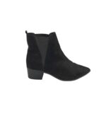 Botine dama Mango 39, material textil, negru