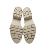 Ghete dama Catwalk 39,  imitație de piele, crem - imagine 5