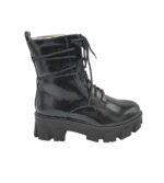 Ghete dama About You, 38, imitație de piele, negru