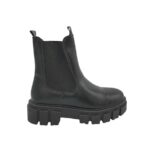 Ghete dama About You 39, imitație de piele, material textil, negru