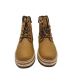 Ghete barbati Tom Tailor 42, imitație de piele, maro, captusite - imagine 3