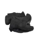 Cizme dama About You 36, material textil, negru - imagine 4