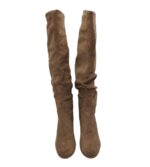 Cizme dama About You 38, material textil, maro - imagine 3