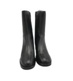 Cizme dama Ps 40, piele, negru - imagine 3