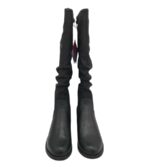 Cizme dama Rieker, 40, imitație de piele, negru, imblanite - imagine 3