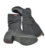 Cizme dama Rieker, 40, imitație de piele, negru, imblanite - imagine 4