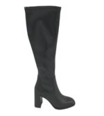 Cizme dama Tamaris 38, imitație de piele, piele, negru