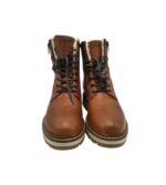 Ghete barbati Bullboxer 41, piele, maro, imblanite - imagine 3