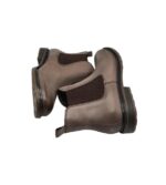 Botine dama Tamaris 39, material textil, piele, bej - imagine 4