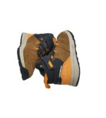 Ghete copii Quechua 31, piele intoarsa, material textil, maro - imagine 4