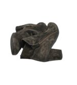 Botine dama Lune 38, piele intoarsa, gri - imagine 4