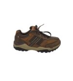 Adidasi barbati Skechers 41, imitatie de piele, material textil, maro
