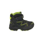 Ghete copii Pucetti 37, imitatie de piele, material textil, negru