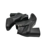 Botine dama Primark 39, imitatie de piele, negru - imagine 4