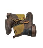 Ghete dama Bugatti 37, piele, maro - imagine 3