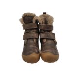 Ghete copii Bisgaard 32, piele, maro, imblanite - imagine 3