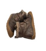 Ghete copii Bisgaard 32, piele, maro, imblanite - imagine 4