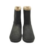 Cizme dama Black fox 42, piele,  negru, imblanite - imagine 3