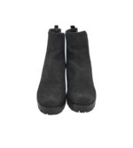 Ghete dama Anna Field 41, imitație de piele, negru - imagine 3