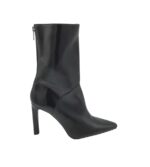 Cizme dama H&M 41, imitatie de piele, negru