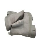 Ghete dama Esmara 41, imitație de piele, gri - imagine 4