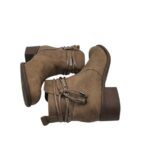 Ghete dama Graceland, 37, imitație de piele, gri - imagine 4