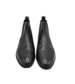 Ghete barbati About You 45, imitație de piele, material textil, negru - imagine 3