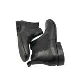 Ghete barbati About You 45, imitație de piele, material textil, negru - imagine 4