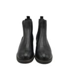 Ghete dama Tamaris 37, imitație de piele, material textil, negru - imagine 3