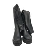 Cizme dama About You 37, imitație de piele, negru - imagine 3