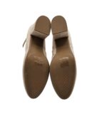 Botine dama About You , material textil, bej - imagine 4