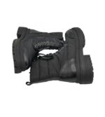 Ghete dama About You 39, imitație de piele, material textil, negru - imagine 4