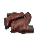 Ghete dama Tamaris 40, imitație de piele, piele, maro - imagine 4