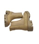 Ghete dama Only 38, imitație de piele, material textil, bej - imagine 4