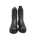 Ghete dama Tamaris 36, piele, negru - imagine 3