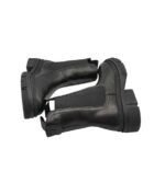 Ghete dama Tamaris 36, piele, negru - imagine 4