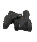 Ghete barbati Camel Active 41, piele, negru, imblanite - imagine 4