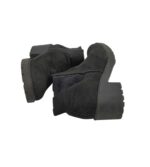 Botine dama New Look 38, material textil, negru - imagine 4