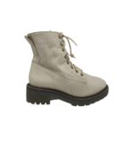 Ghete dama M&S 39, piele, gri