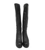 Cizme dama Carlo Fabiani 39, piele, negru - imagine 3