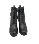 Ghete dama Tamaris 37, imitație de piele,  negru - imagine 3