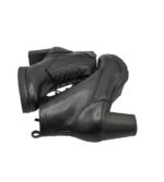 Ghete dama Tamaris 37, imitație de piele,  negru - imagine 4