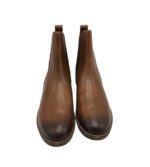 Ghete barbati Marco Tozzi, 41, material textil, piele, maro - imagine 3