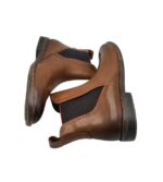 Ghete barbati Marco Tozzi, 41, material textil, piele, maro - imagine 4